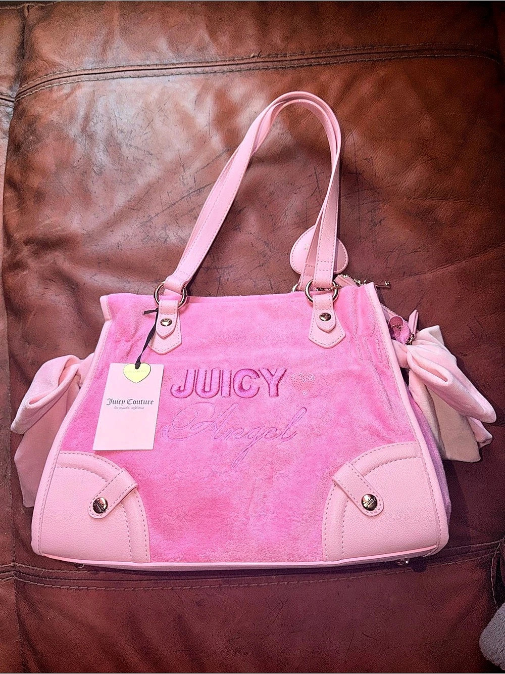 Juicy Couture Juicy Angel Tote Pink Angel Tote NWT